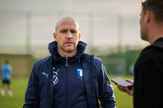 Tränare Henrik Rydström