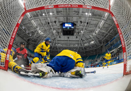 A handout photo made available by the Olympic Information