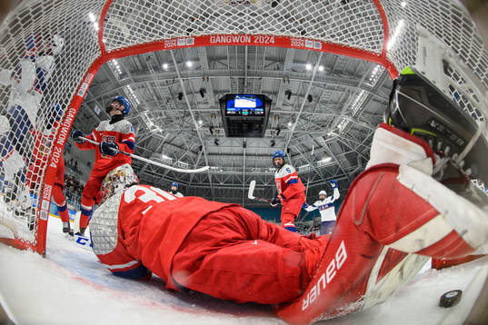 A handout photo made available by the Olympic Information