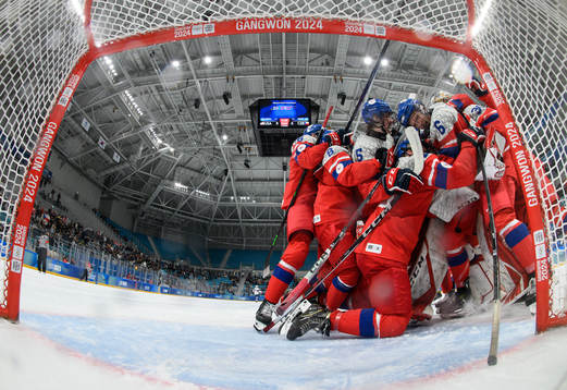 A handout photo made available by the Olympic Information