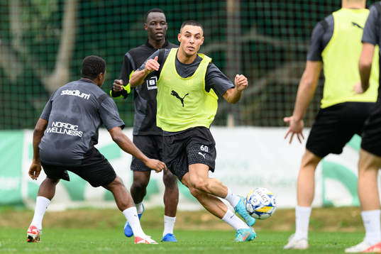 Häckens John Paul Dembe och Ali Youssef