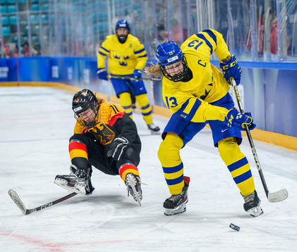 A handout photo made available by the Olympic Information
