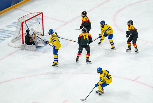 A handout photo made available by the Olympic Information