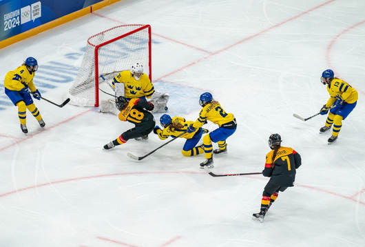 A handout photo made available by the Olympic Information