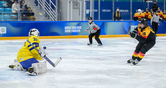 A handout photo made available by the Olympic Information