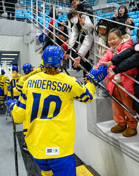 A handout photo made available by the Olympic Information