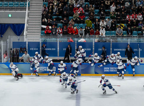 A handout photo made available by the Olympic Information