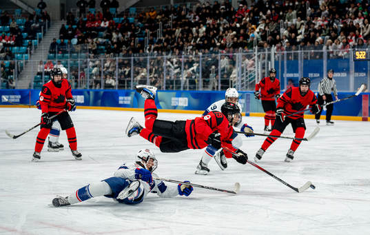 A handout photo made available by the Olympic Information