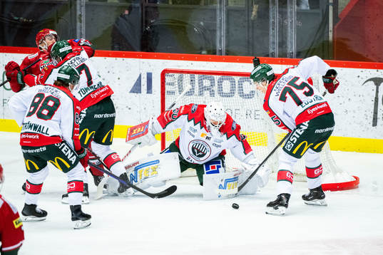 Frölundas målvakt Frans Tuohimaa