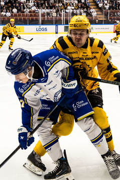 Leksands Marcus Karlberg och Skellefteås Måns Forsfjäll