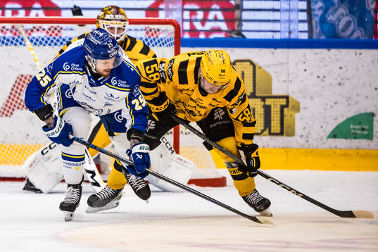 Leksands Lucas Elvenes och Skellefteås Oskar Nilsson
