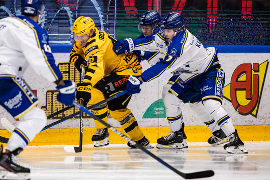 Skellefteås Anton Heikkinen och Leksands Olle Alsing och
