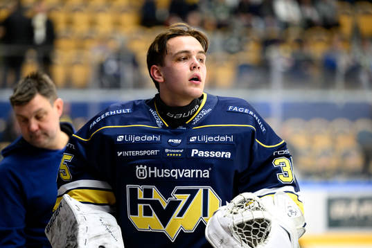 HV71s målvakt Noah Erliden