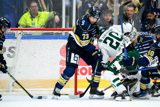 HV71s Robert Nardella och Nicholas Shore