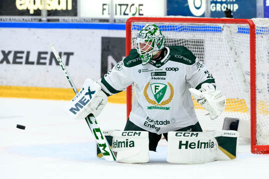 Färjestads målvakt Maxime Lagacé