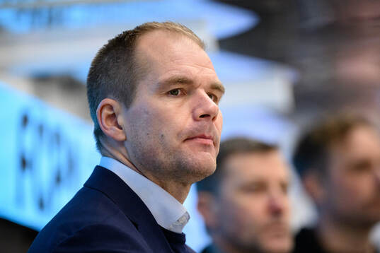 Färjestads tränare Thomas Mitell