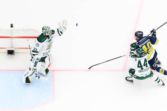 Färjestads målvakt Maxime Lagacé