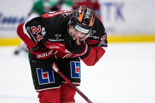 Örebros Hannes Björninen har ont