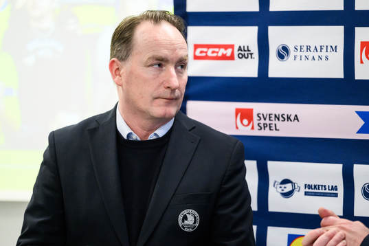Svenska Ishockeyförbundets tf Generalsekreterare Christer