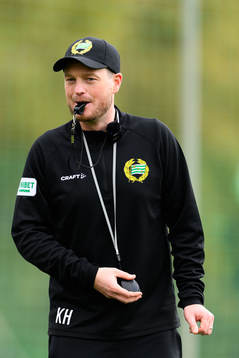 Hammarbys tränare Kim Hellberg
