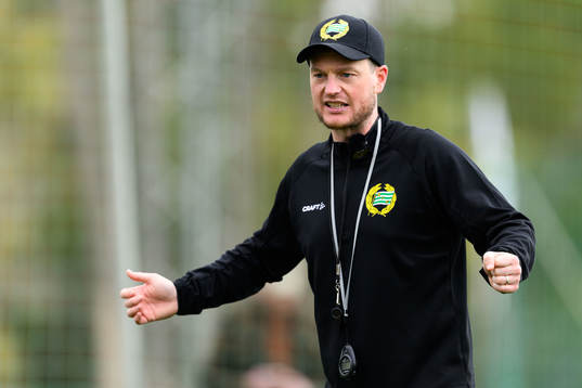 Hammarbys tränare Kim Hellberg