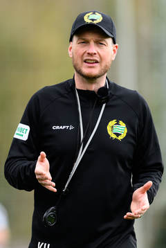 Hammarbys tränare Kim Hellberg