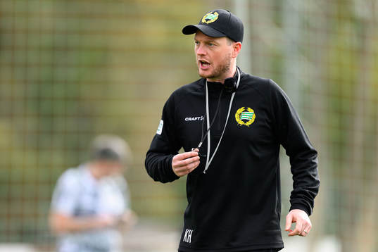 Hammarbys tränare Kim Hellberg