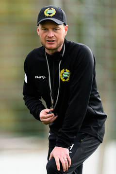 Hammarbys tränare Kim Hellberg