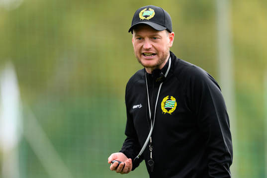 Hammarbys tränare Kim Hellberg