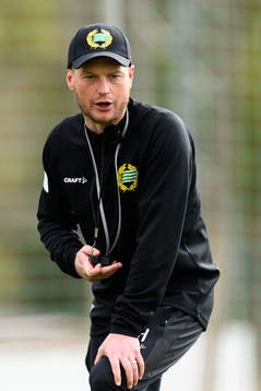 Hammarbys tränare Kim Hellberg