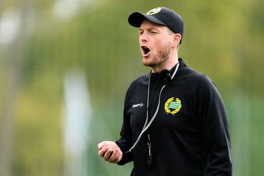 Hammarbys tränare Kim Hellberg