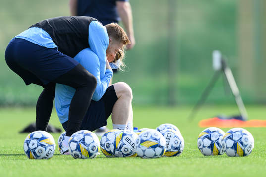 Malmö FFs målvakt Johan Dahlin Malmö FFs Anders