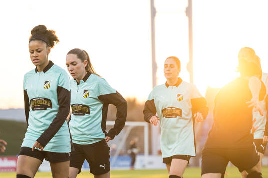Felicia Schröder and Elin Rubensson of Häcken