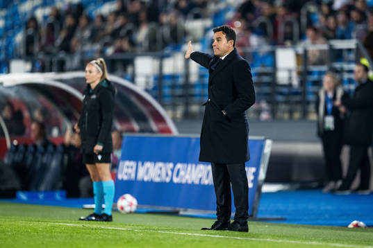 Head coach Alberto Toril of Real Madrid