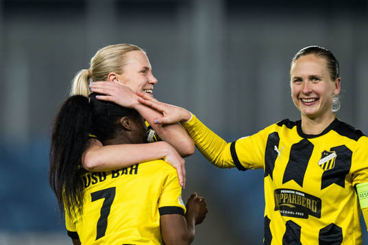Monica Jusu Bah, Josefine Rybrink and Filippa Curmark of