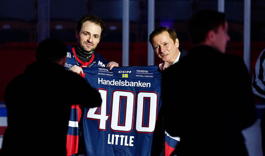 Linköpings Broc Little firar 400 SHL-matcher för