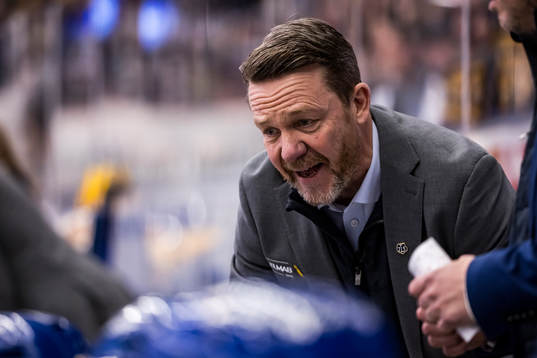 Leksands tränare Charles Berglund