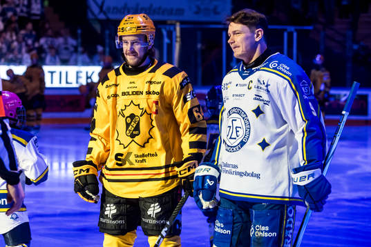 Skellefteås Jonathan Pudas och Leksands Patrik Zackrisson