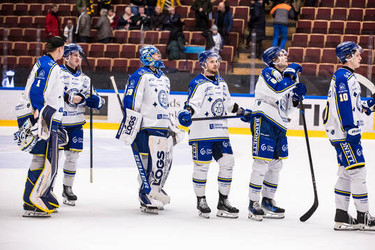 Leksands spelarna deppar