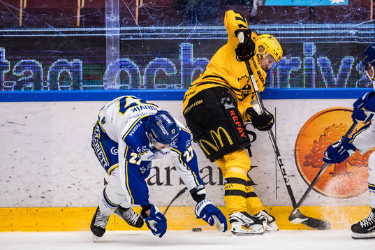 Leksands Marek Hrivik och Peter Cehlarik