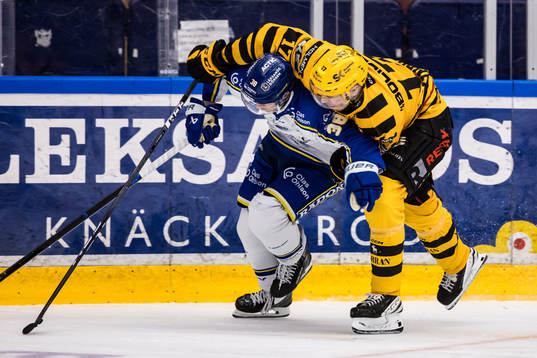 Leksands Justin Glenn Kloos och Skellefteås Pär Lindholm