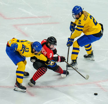 A handout photo made available by the Olympic Information