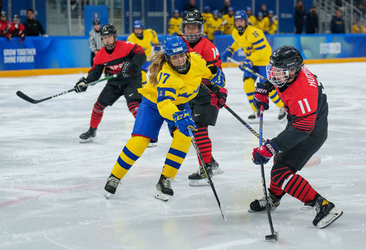 A handout photo made available by the Olympic Information