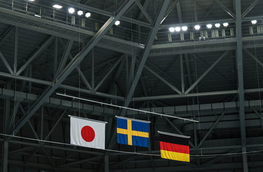 A handout photo made available by the Olympic Information