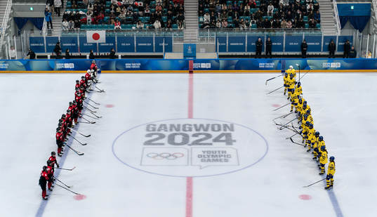 A handout photo made available by the Olympic Information