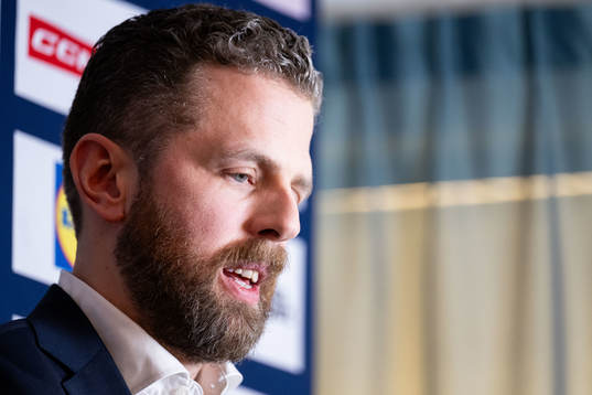 Damkronornas förbundskapten Ulf Lundberg