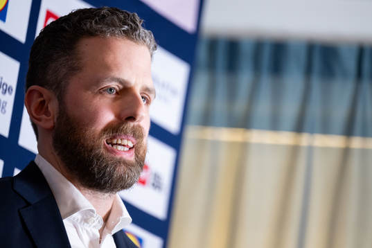Damkronornas förbundskapten Ulf Lundberg