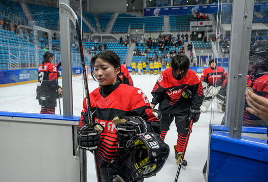 A handout photo made available by the Olympic Information