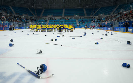 A handout photo made available by the Olympic Information