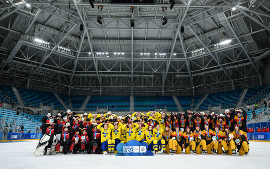 A handout photo made available by the Olympic Information